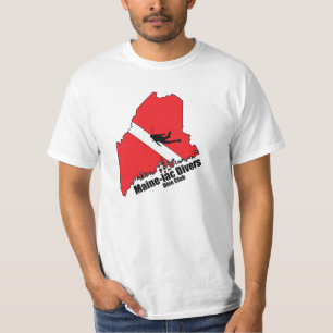 Maineiac Divers Silhouette Logo Value T-shirt