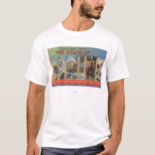 MaineLarge Letter Scenes T-Shirt