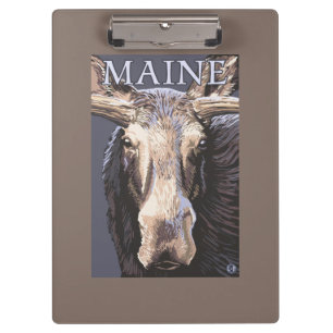 MaineMoose Up Close Clipboard