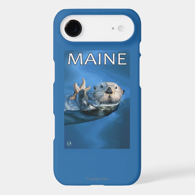 MaineSea Otter Scene Case-Mate iPhone Case (Back)