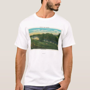 MaineView of Cows Homeward Bound T-Shirt