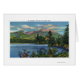 MaineView of Mount Katahdin and Daicey Pond