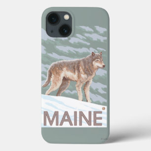 MaineWolf Scene iPhone 13 Case