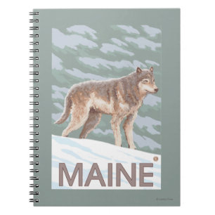 MaineWolf Scene Notebook
