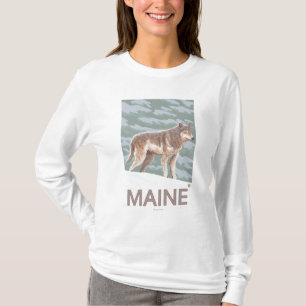 MaineWolf Scene T-Shirt