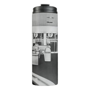 MAINFRAME COMPUTERmainframe, vintage, retro, techn Thermal Tumbler