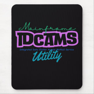 Mainframe Computers with IDCAMS Utility Mouse Mat