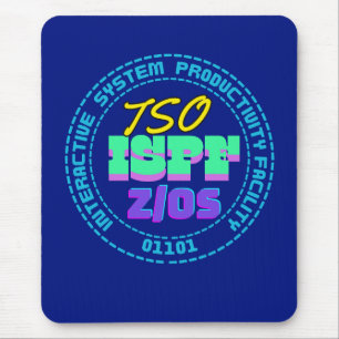 Mainframe TSO-ISPF Interactive System Mouse Mat