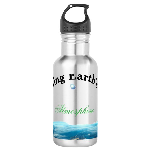 maintaining Earth's climate 710 Ml Water Bottle (Front)