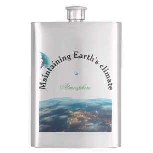 maintaining Earth's climate Hip Flask