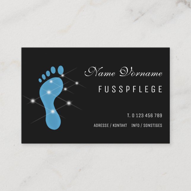 maintenance business card (Front)