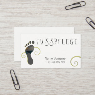 maintenance business card