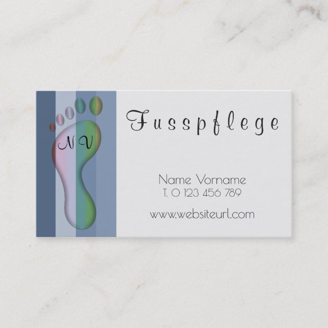 maintenance business card (Front)