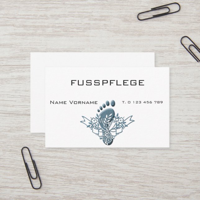 maintenance business card (Front/Back In Situ)