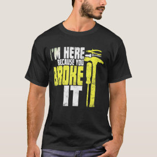 Maintenance Man Gif Handyman Plumber Gift T-Shirt