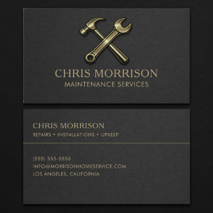 Maintenance Services Professional  Business Card