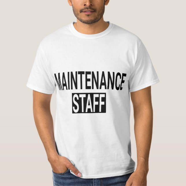Maintenance Staff & Handyman Uniform  T-Shirt (Front)