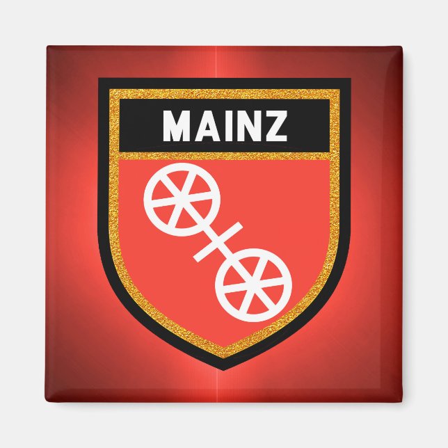 Mainz Flag Magnet (Front)