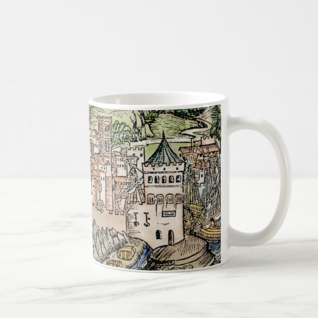 Mainz, Germany, 1493 Coffee Mug (Right)