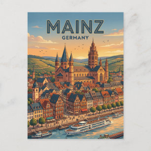 Mainz Germany Postcard