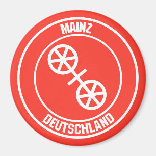 Mainz Round Emblem Magnet