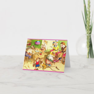 Mainzer mice cobblers and shoe store note card