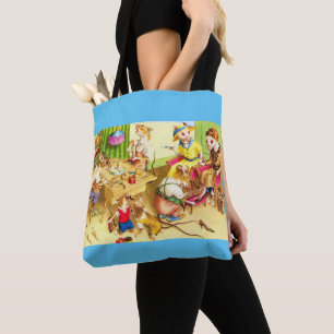 Mainzer mice cobblers and shoe store print tote bag