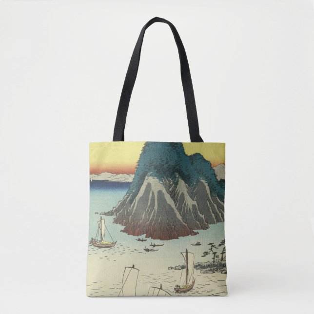Maisaka, Japan: Vintage Woodblock Print Tote Bag (Front)