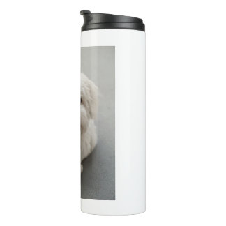 Maisie Coton de Tulear Puppy Thermal Tumbler