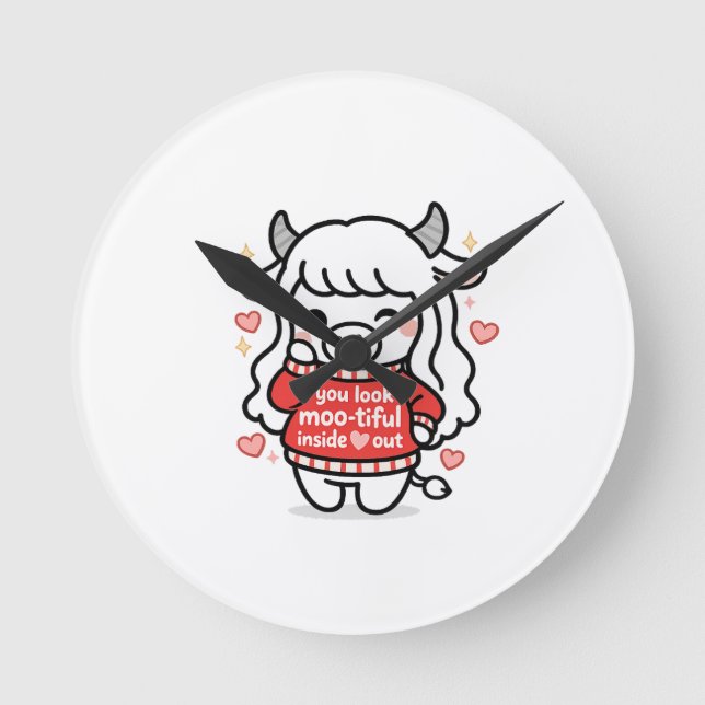 Maisie Moo Clock  (Front)