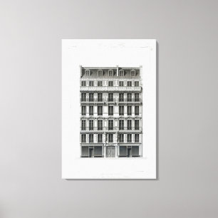 Maison A Loyer, No 3 Rue de la Paix, Paris Canvas Print