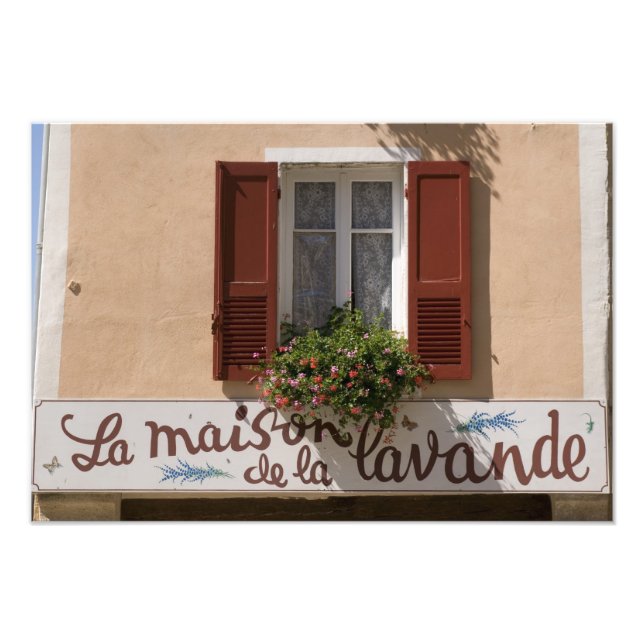 Maison de la Lavande, Place du Couwert, Photo Print (Front)