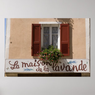 Maison de la Lavande, Place du Couwert, Poster