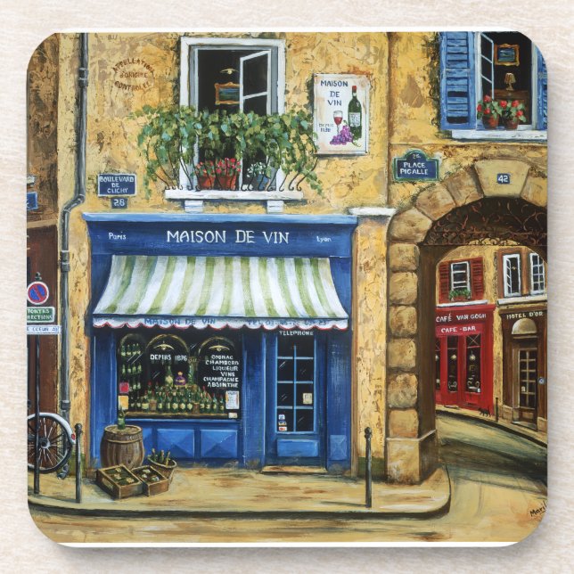 Maison Du Vin Coaster (Front)