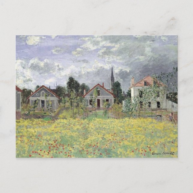 Maisons d'Argenteuil Postcard (Front)