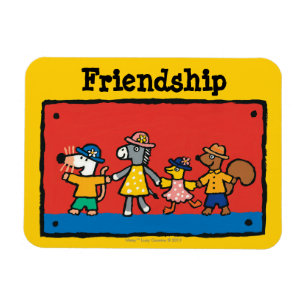 Maisy and Best Friends Hold Hands Magnet