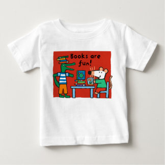 Maisy and Charley Read Books Baby T-Shirt