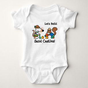 Maisy and Cyril Build a Sand Castle Baby Bodysuit