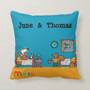 Maisy and Cyril Go on Vacation Scene Cushion