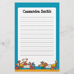 Maisy and Cyril Go on Vacation Scene Stationery