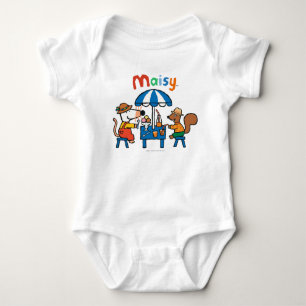 Maisy and Cyril Snacktime at the Beach Baby Bodysuit