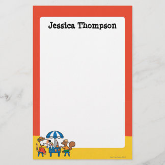 Maisy and Cyril Snacktime at the Beach Stationery