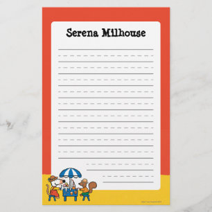 Maisy and Cyril Snacktime at the Beach Stationery