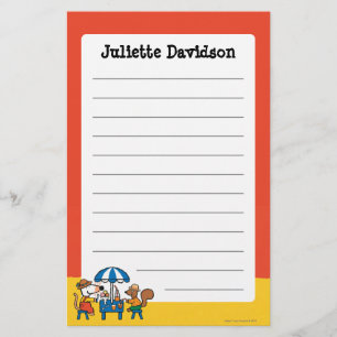 Maisy and Cyril Snacktime at the Beach Stationery