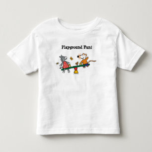 Maisy and Dotty Seesaw at the Playground Toddler T-Shirt