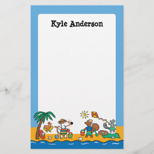 Maisy and Friends at the Beach Stationery