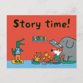 Maisy and Friends Laugh at Story Time Postcard