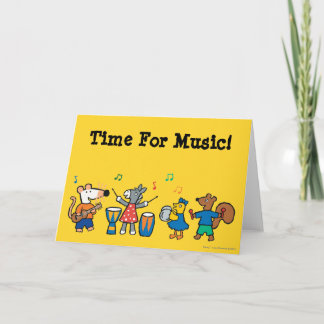 Maisy and Friends Play in the Band Card