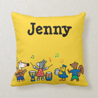 Maisy and Friends Play in the Band Cushion