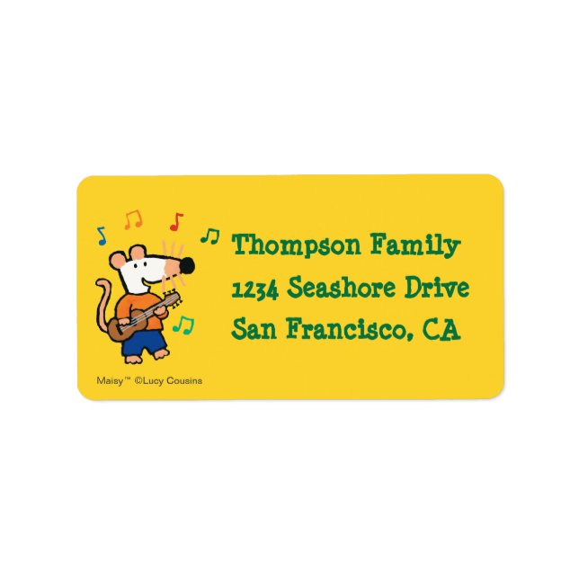 Maisy and Friends Play in the Band Label (Front)